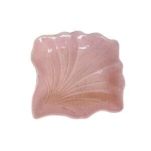 Valley Vista #600 California Speckled‎ Pink Leaf MCM Bowl Mid-Century Modern 8"